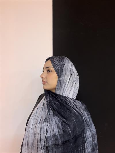 BAMBU KRAŞ DEGRADE SİYAH-GRİ