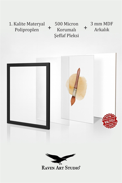 Potala A3-30x42cm Gümüş Resim Fotoğraf Belge Poster Evrak Çerçevesi Korumalı Kırılmaz Pleksi Cam