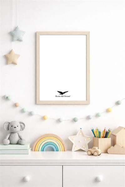 Ermitaj A3 Ebat 30cm x 42cm Sedef Resim Fotoğraf Belge Poster Evrak Çerçevesi Korumalı Kırılmaz Pleksi Cam