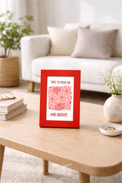 Potala 10x15cm Kırmızı Resim Fotoğraf Belge Poster Evrak Çerçevesi Korumalı Kırılmaz Pleksi Cam