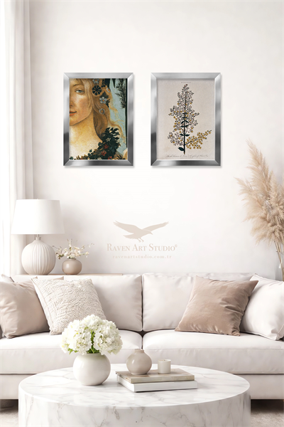 Potala A4-21x30cm Gümüş Resim Fotoğraf Belge Poster Evrak Çerçevesi Korumalı Kırılmaz Pleksi Cam