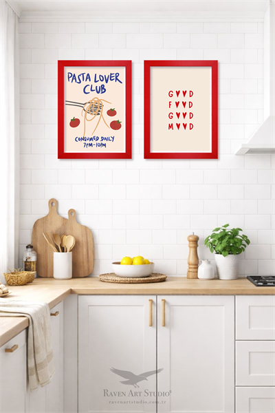 Potala A4-21x30cm Kırmızı Resim Fotoğraf Belge Poster Evrak Çerçevesi Korumalı Kırılmaz Pleksi Cam