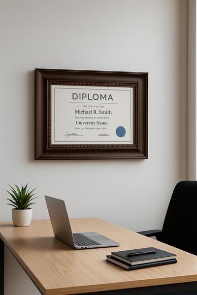 Madame A3-30x42cm Kahverengi Korumalı Kırılmaz Pleksi Cam Resim Fotoğraf Belge Poster Evrak Çerçevesi