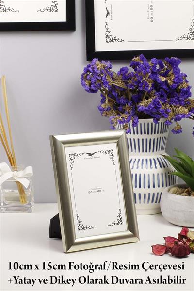 Pergamon Platin 3lü Set 10x15cm + 13x18cm + 15x21cm Korumalı Kırılmaz Pleksi Cam