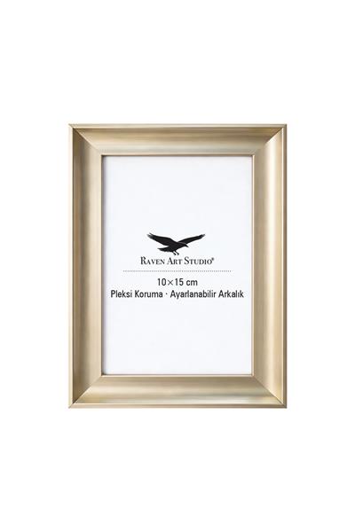 Pyramid 10x15cm Platin Resim Fotoğraf Belge Poster Evrak Çerçevesi Korumalı Kırılmaz Pleksi Cam