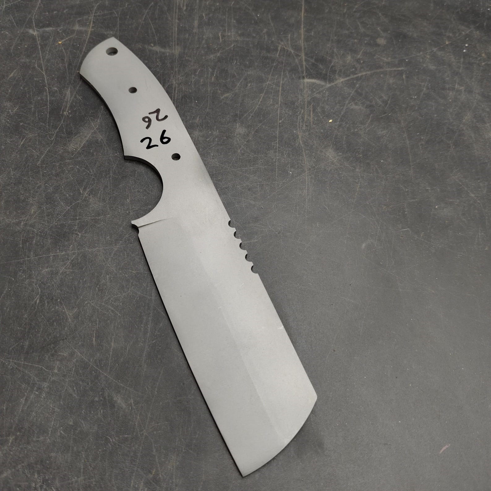 1.4116 Sandblasted Knife Blank - SK26