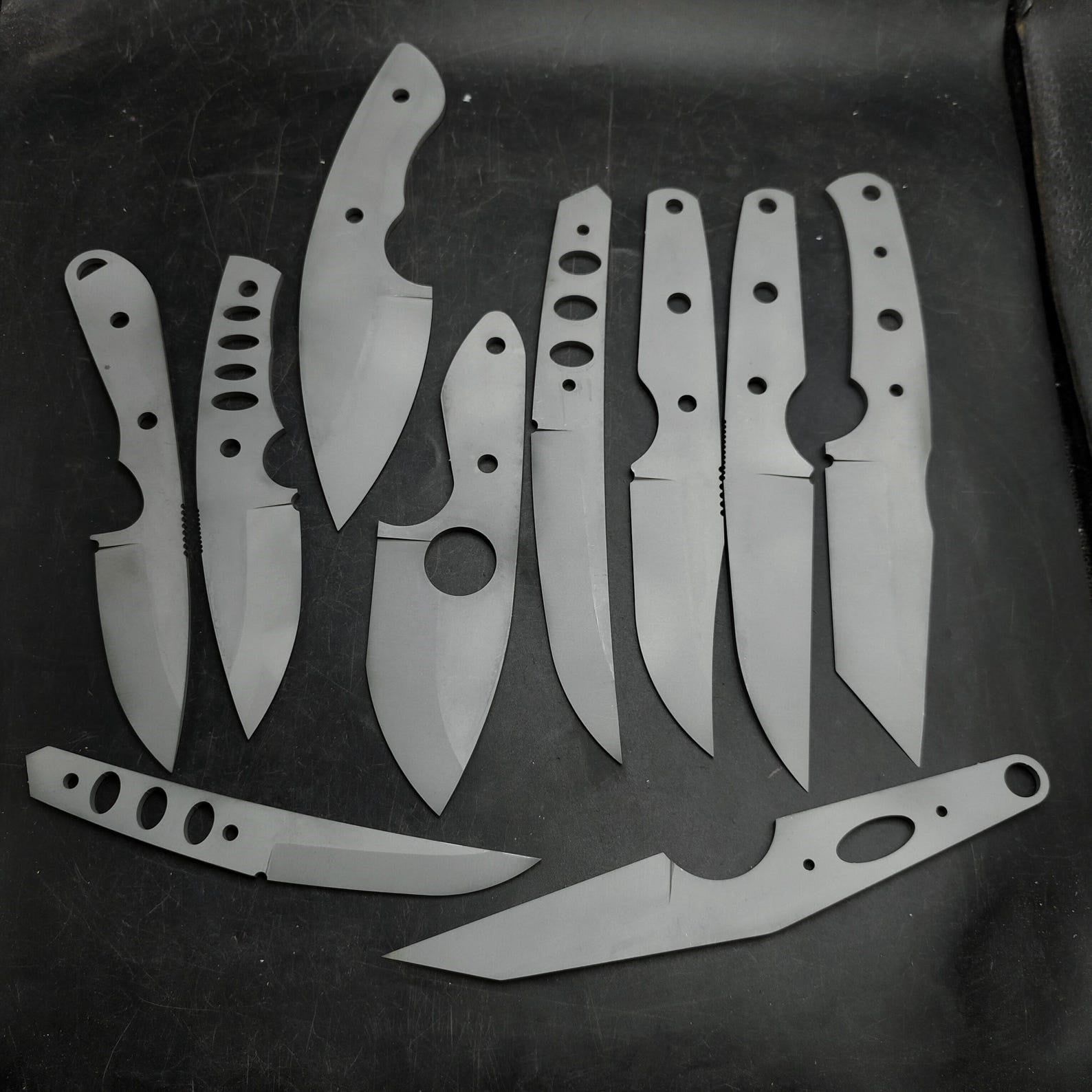 1.4116 Sandblasted Knife Blank - SK07