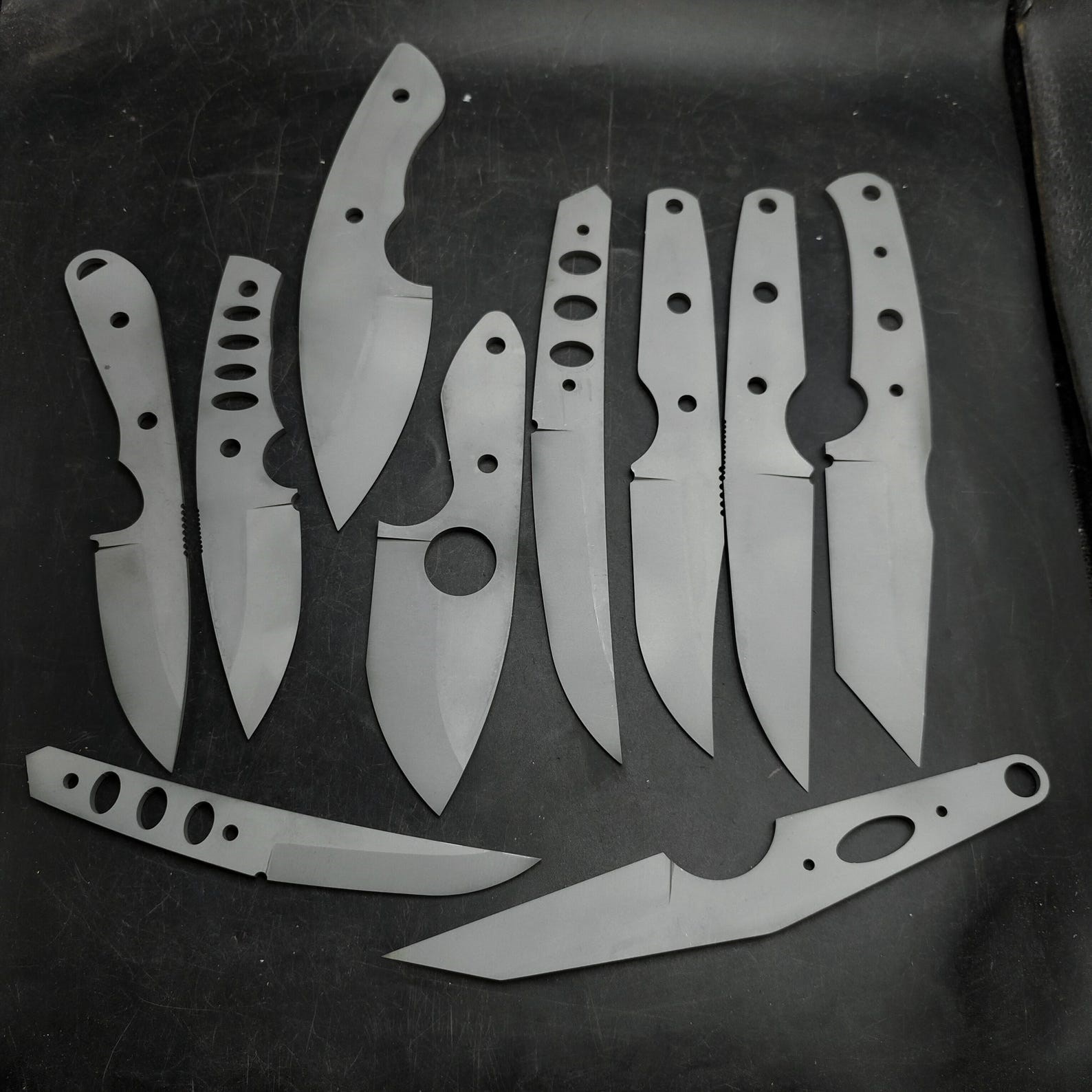 1.4116 Sandblasted Knife Blank - SK05