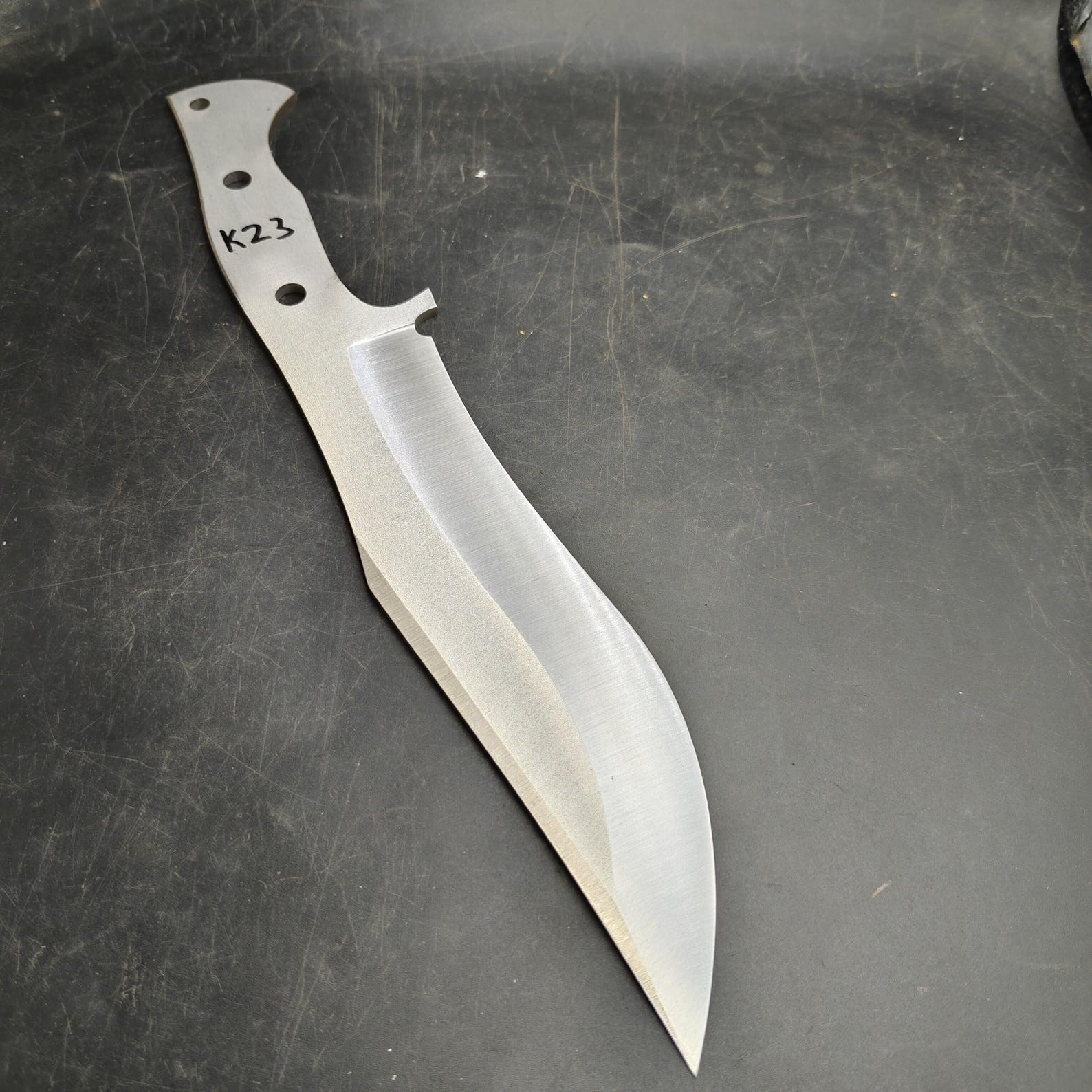 1.4116 Full Tang Bowie Knife Blank - K23