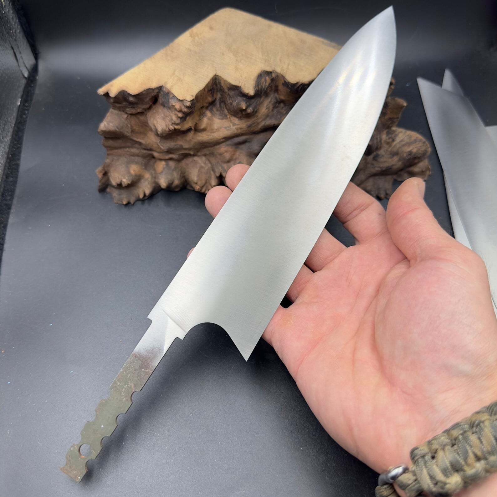 4116 Gyuto Japanese Chef Knife Blank - KC06