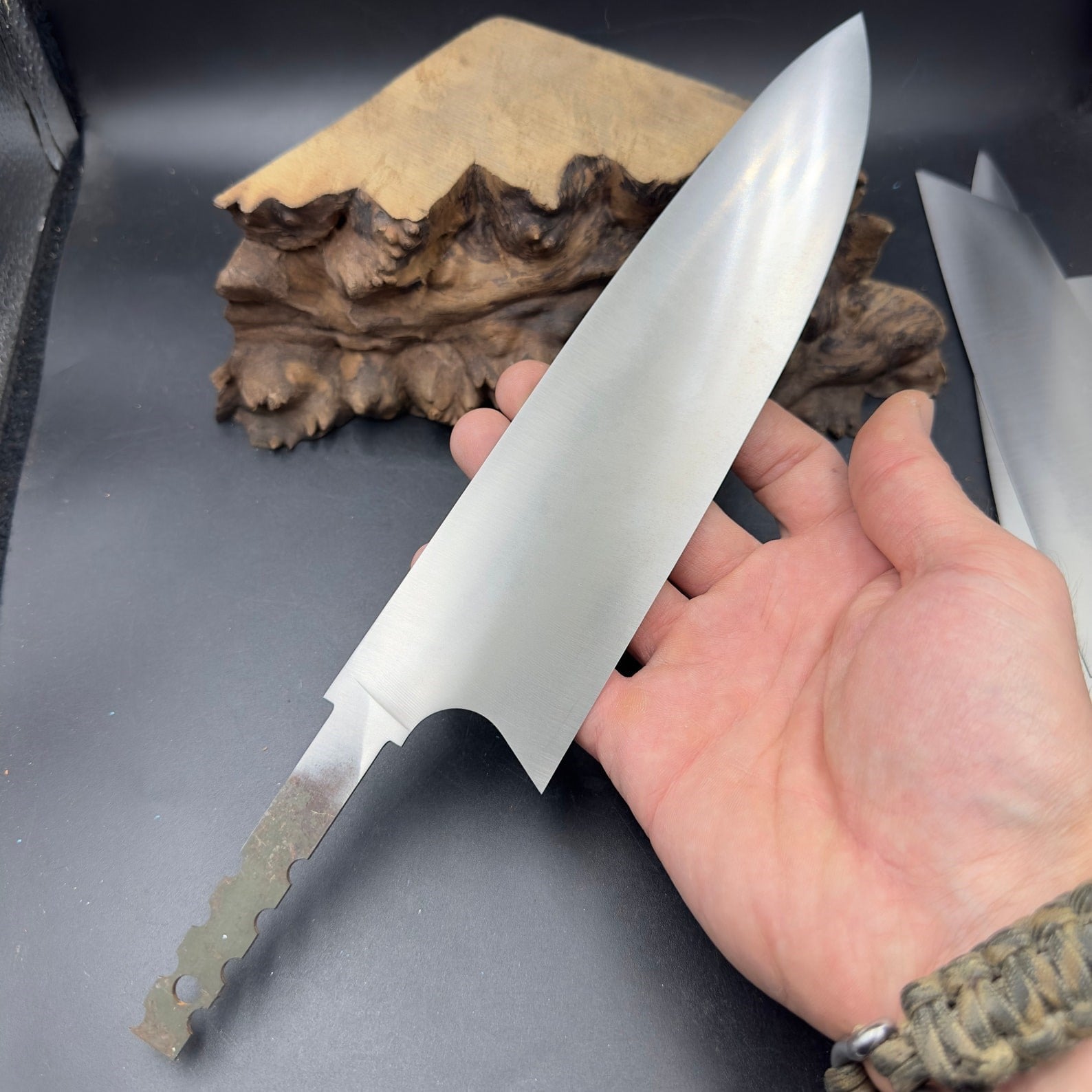 4116 Gyuto Japanese Chef Knife Blank - KC06