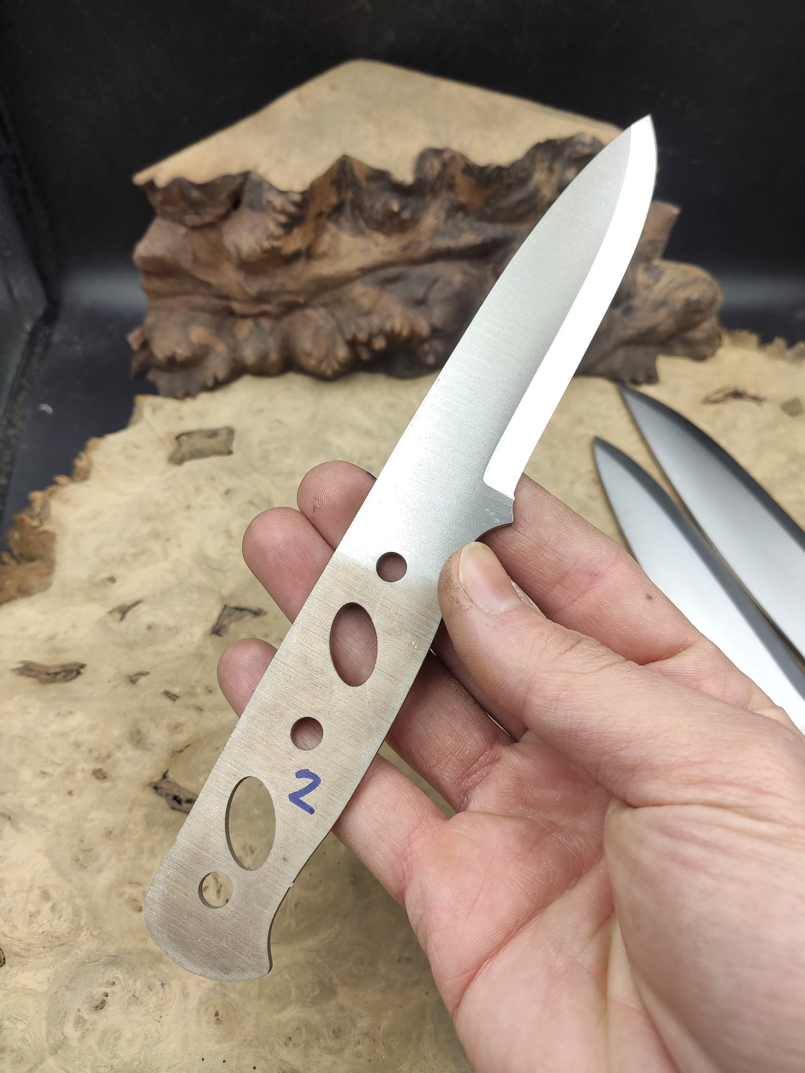 AEB-L Scandi Grind Blade - AS02