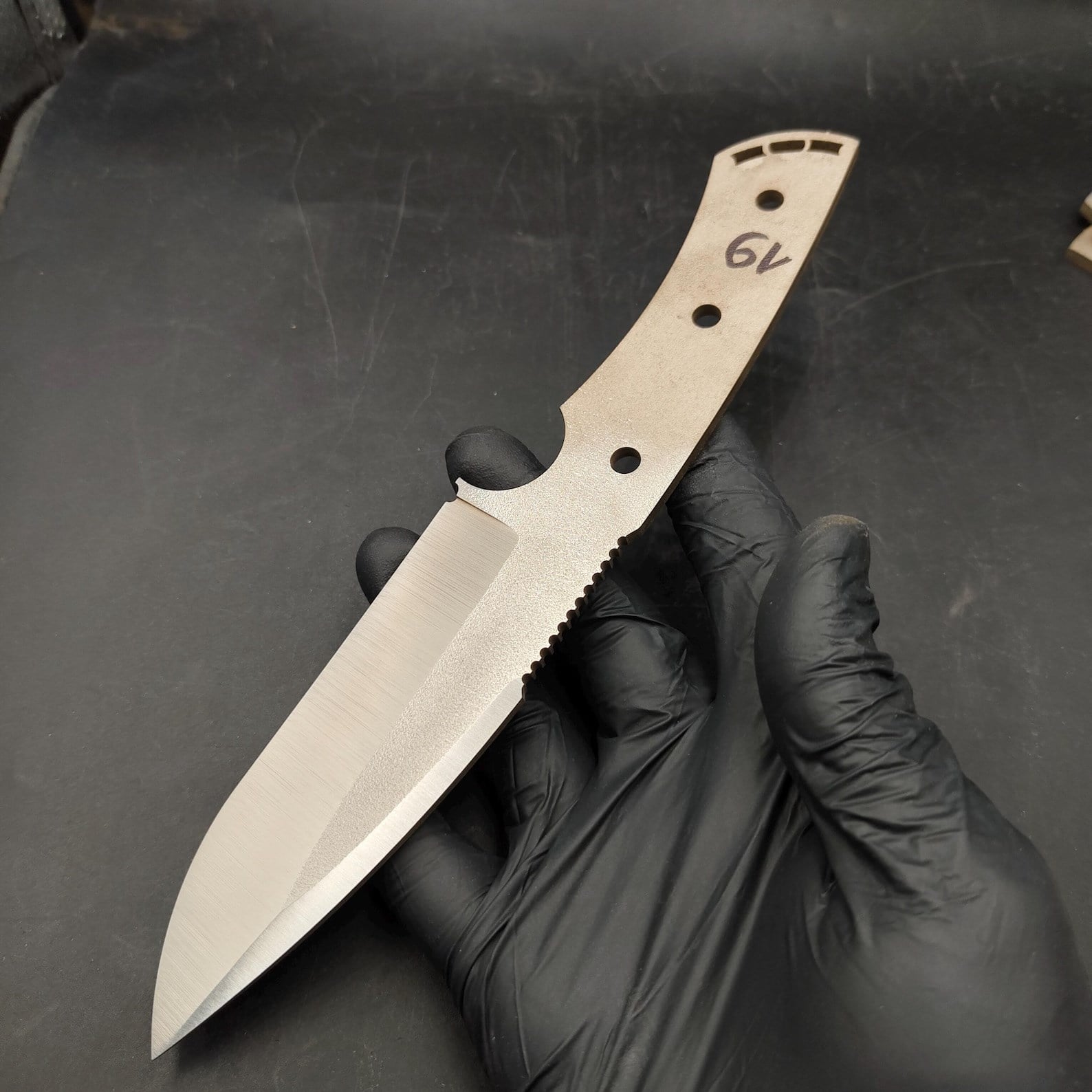 D2 Knife Blank - DI19