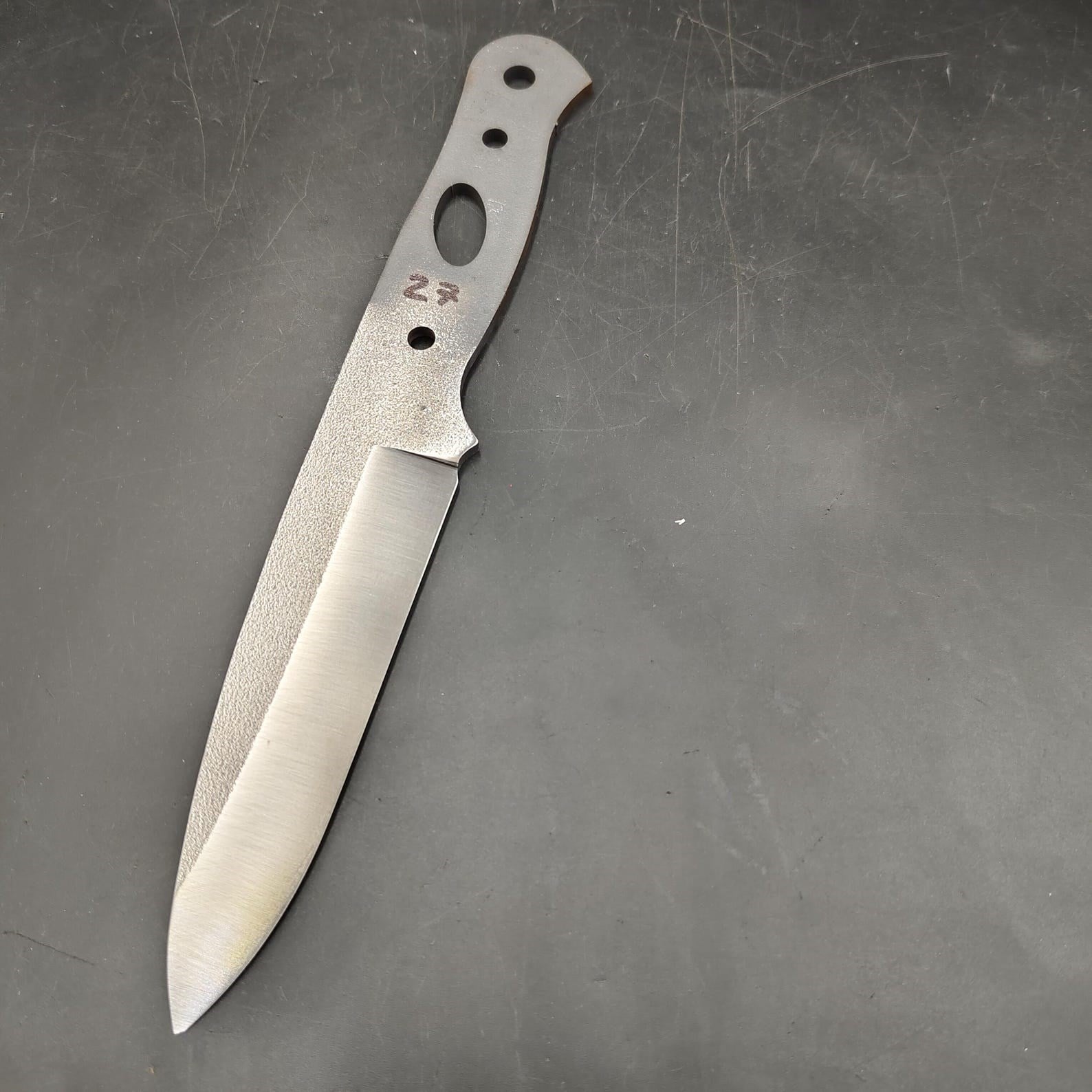 D2 Knife Blank - DI27