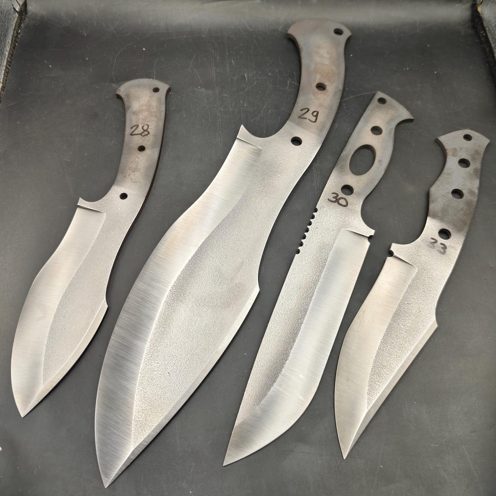 D2 Knife Blank - DI28
