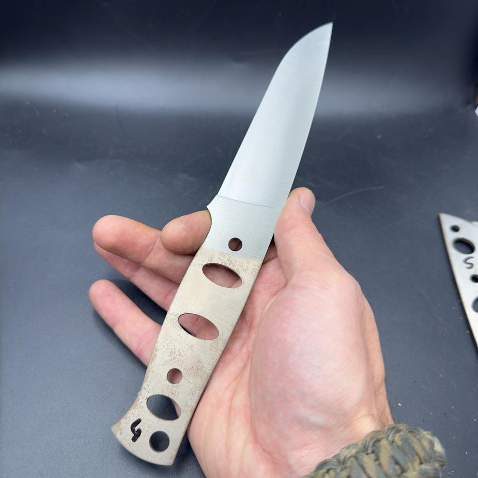 Full Flat Knife Making Blank - KB04