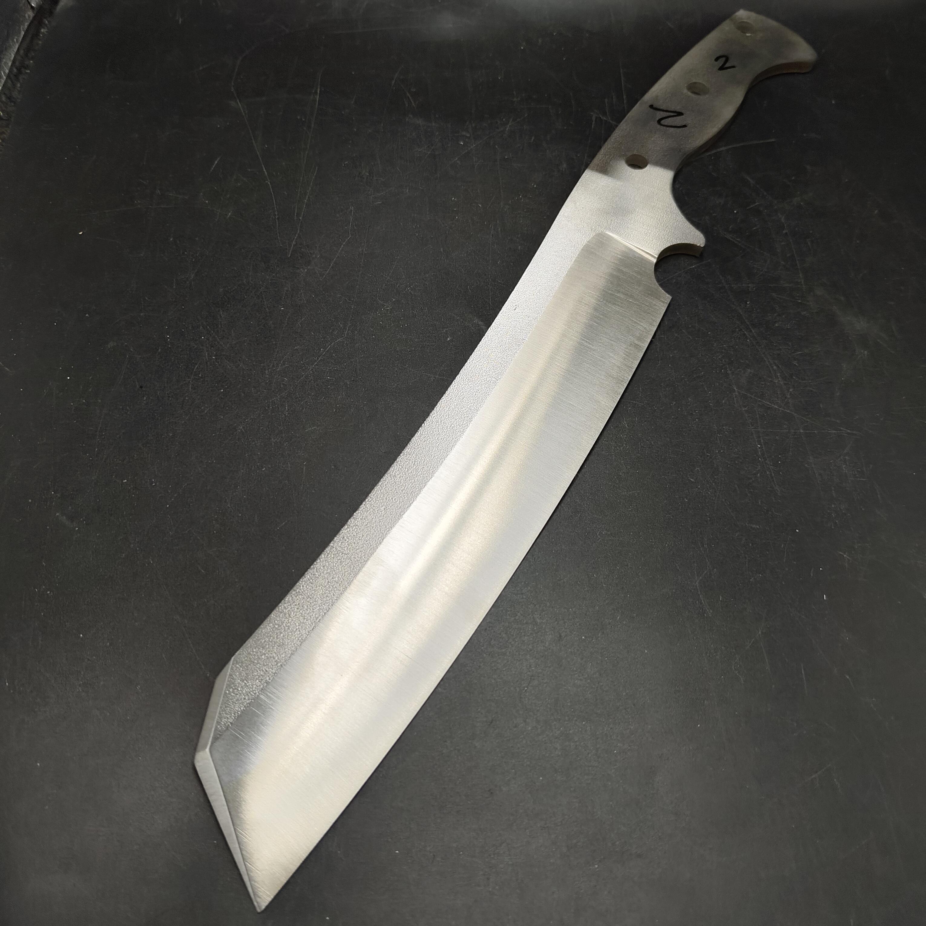 N690 Bushcraft Machete Knife Blank - NXL02
