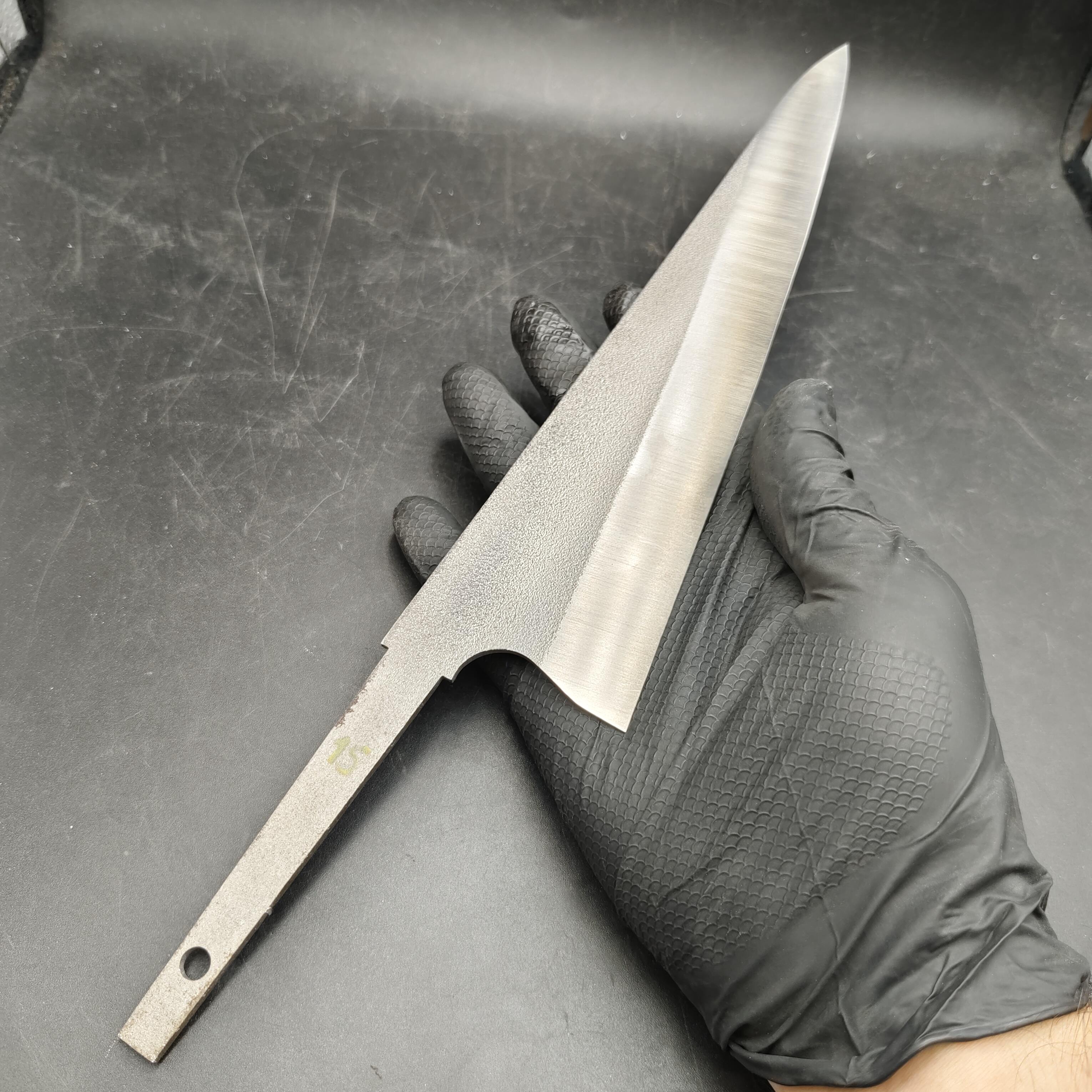 N690 Garasuki Style Japanese Chef Blade - NC15