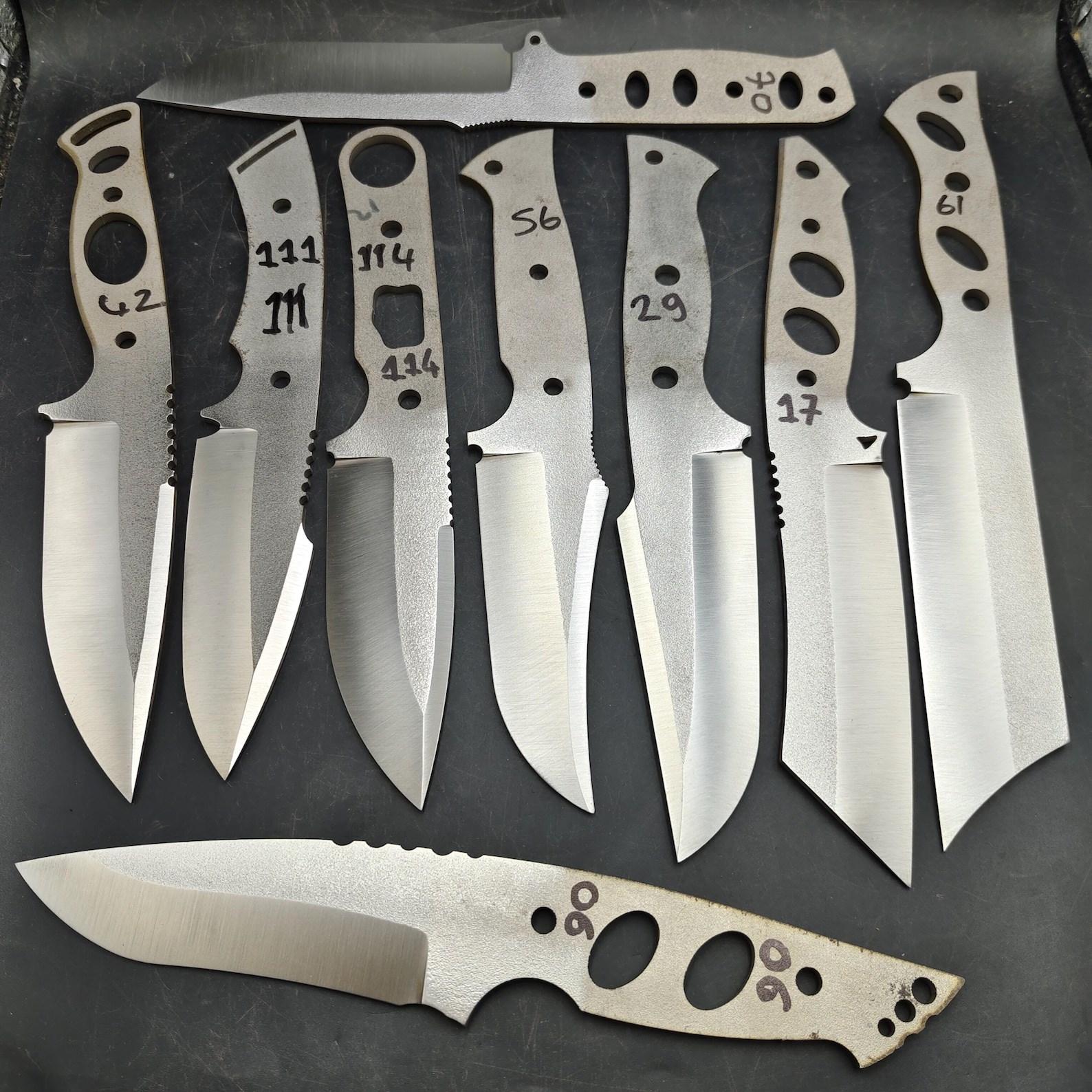 N690 Knife Blank - N56