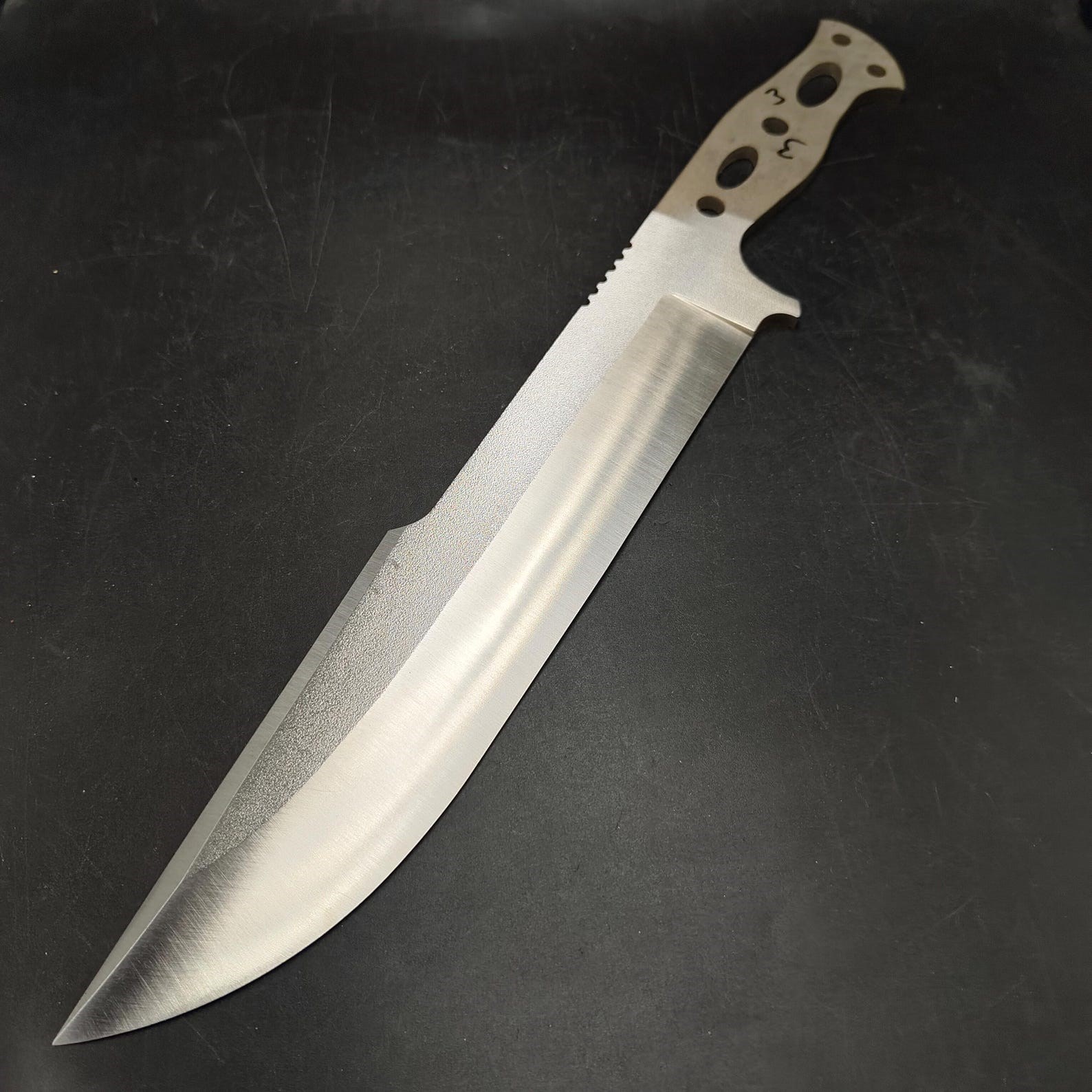 N690 Large Knife Blank - NXL03