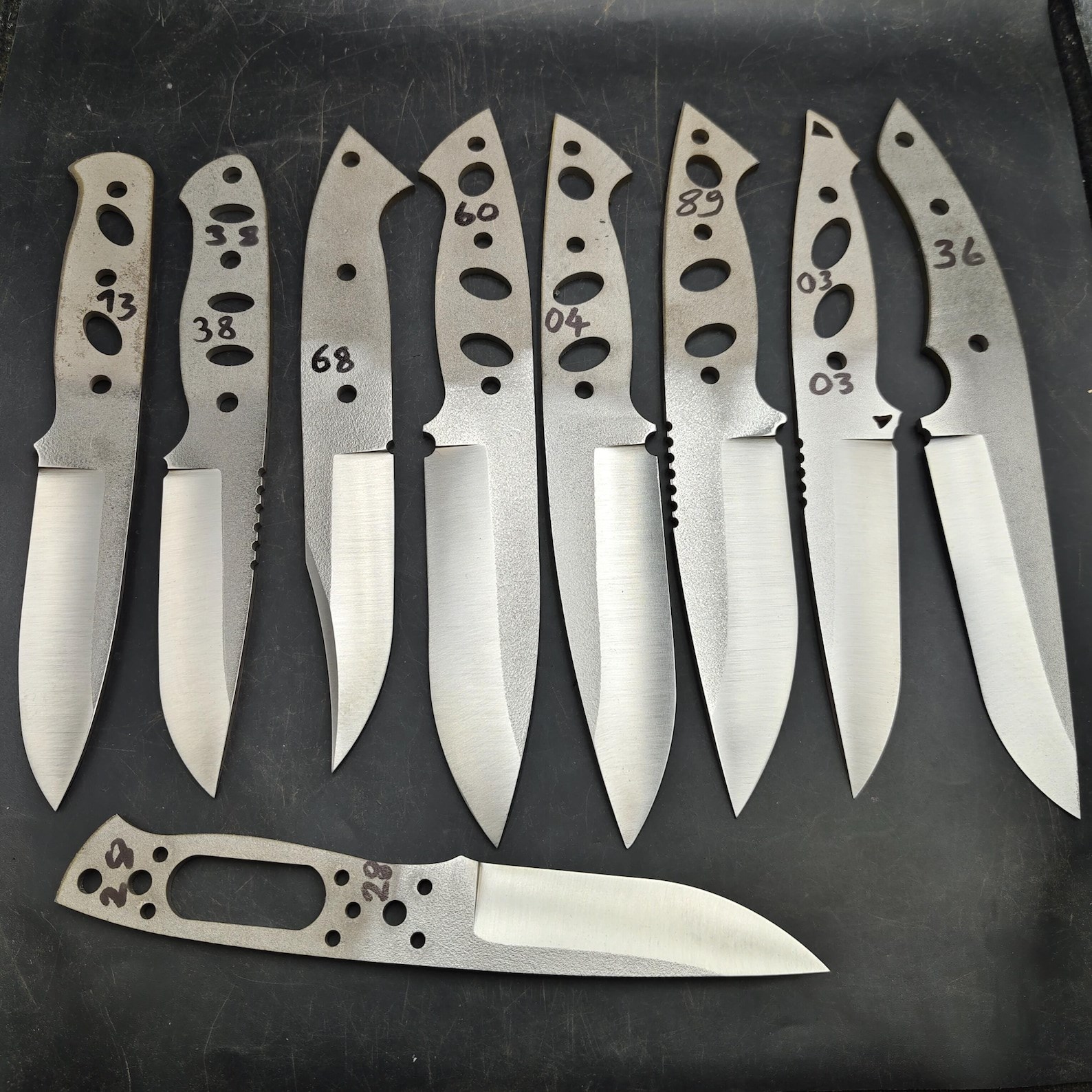 N690 Outdoor Knife Blank - N01