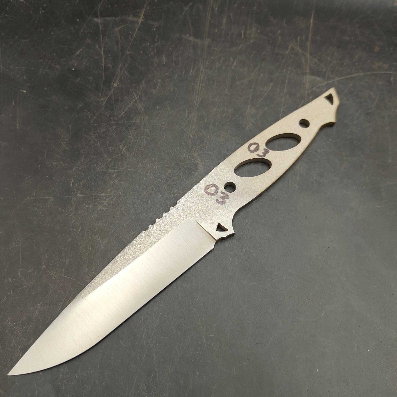 N690 Outdoor Knife Blank - N03
