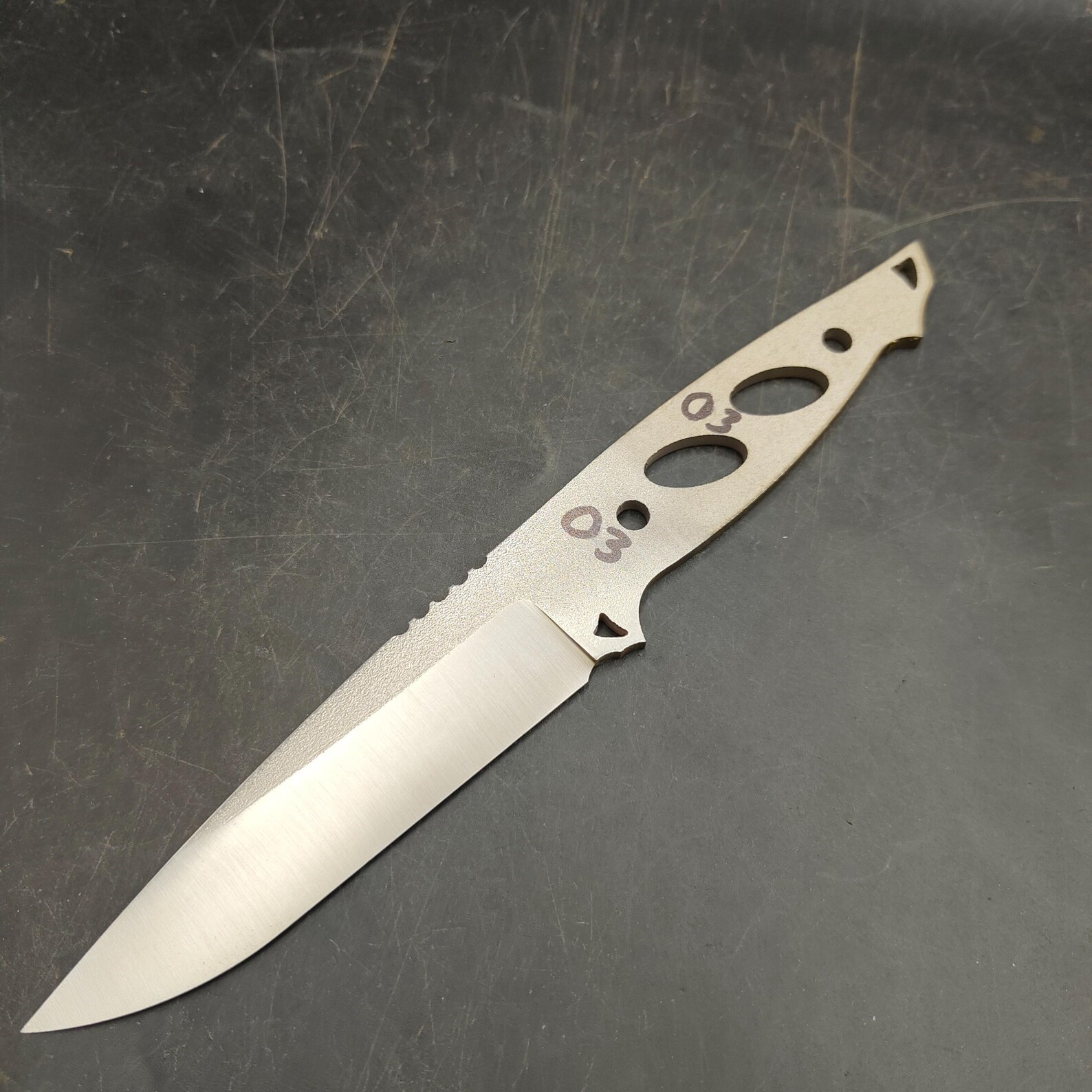 N690 Outdoor Knife Blank - N03