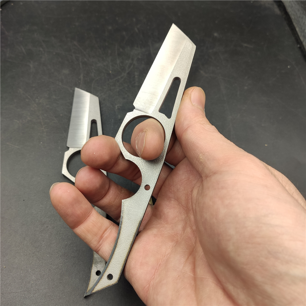N690 Wharncliffe EDC Knife Blank - NWH01