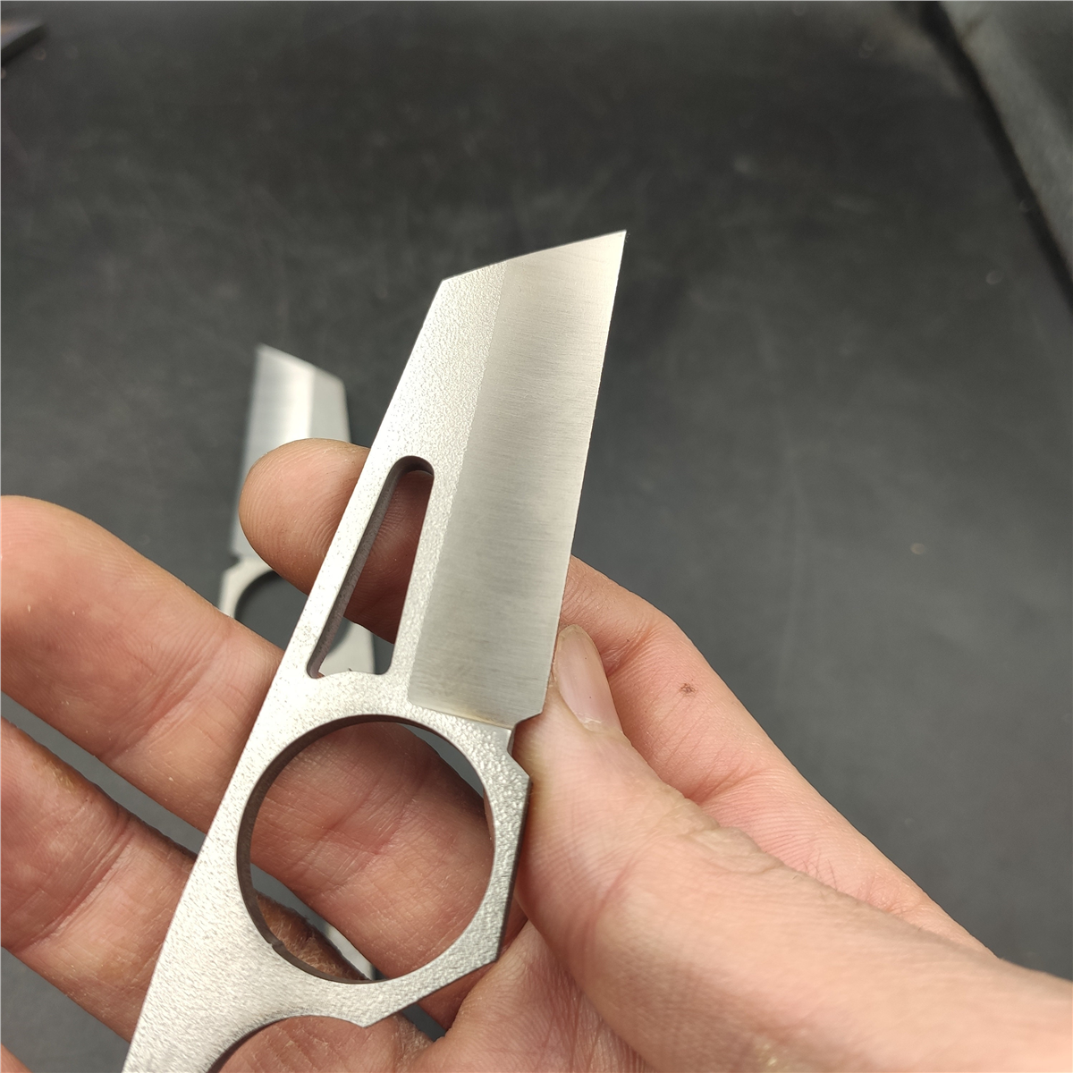 N690 Wharncliffe EDC Knife Blank - NWH01