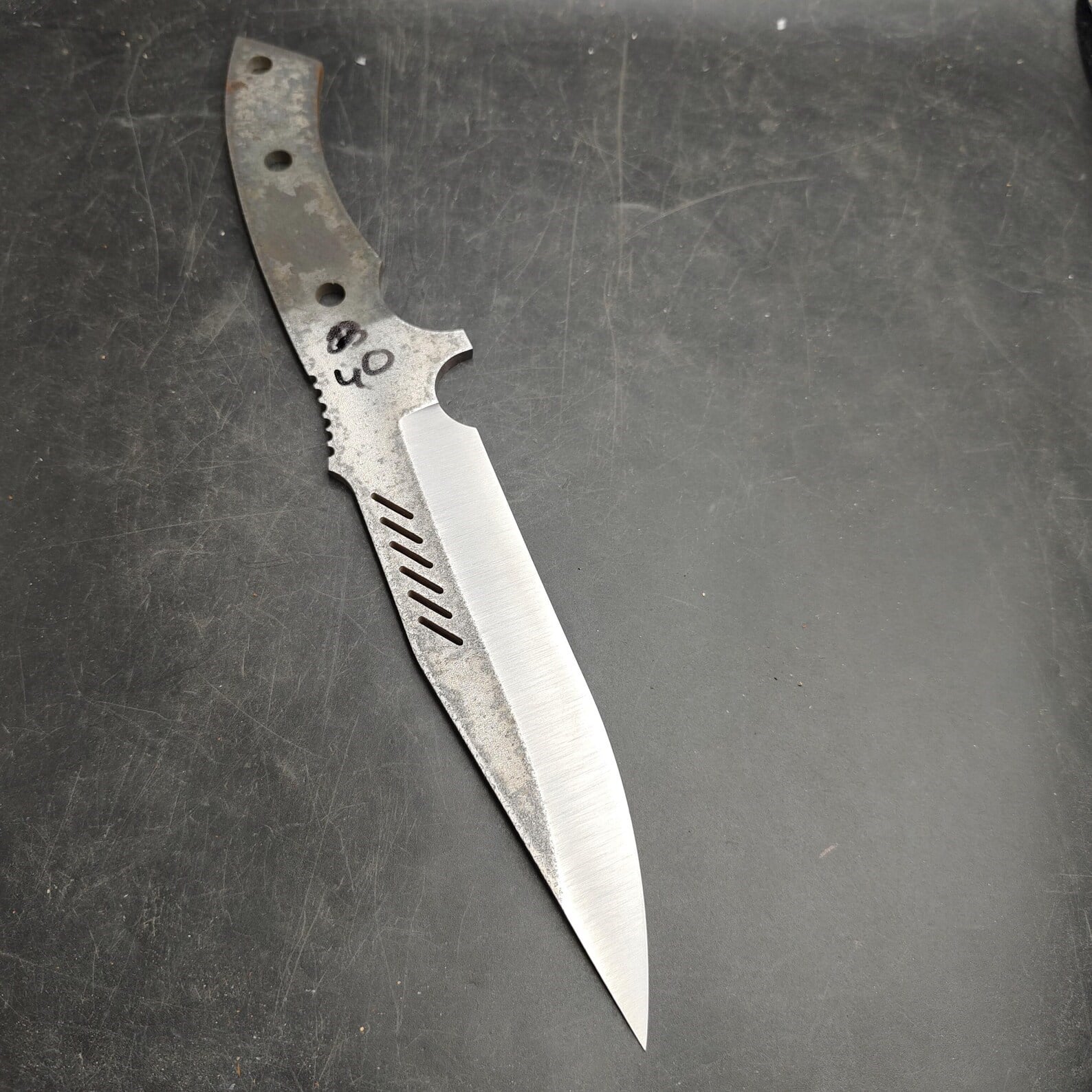 Sleipner Knife Blank - S40