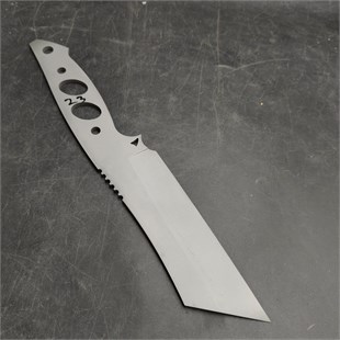 1.4116 Sandblasted Knife Blank - SK23