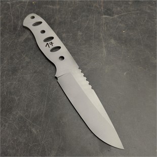 1.4116 Sandblasted Knife Blank - SK17