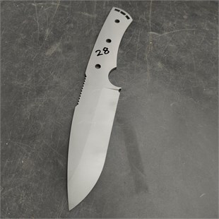 1.4116 Sandblasted Knife Blank - SK28