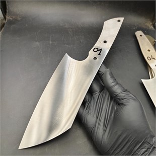 4116 Full Tang Almazan Chef Knife Blank - KC01
