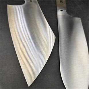 4116 Full Tang Santoku Chef Knife Blank - KC08
