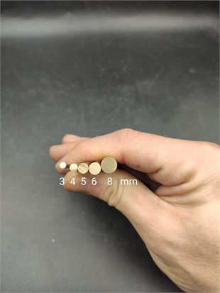 Brass Pin - 4 mm (5/32