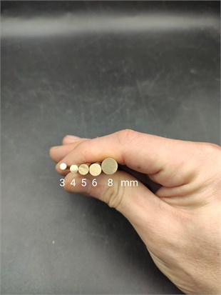 Brass Pin - 6 mm (15/64