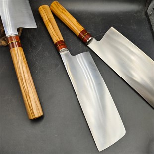 Custom Knife Making Service - Brass Pins, No Liner