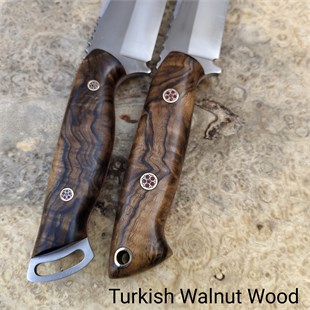 Custom Knife Making Service - Mosaic Pins + Liner