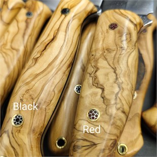 Custom Knife Making Service - Mosaic Pins + Liner