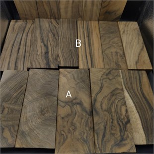 DRY Turkish Walnut Wood Block - B grain