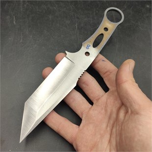 Elmax Tanto Knife Blank - EL08