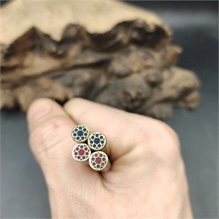 Mosaic Pin - Black 6mm (15/64)