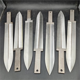 N690 Double Edge Knife Blank - NDE1