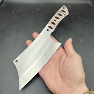 N690 Full Tang Cleaver Chef Knife Blank - NC10