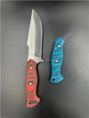 N690 Knife Making Kit with Two Interchangeable Handles 02