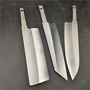 N690 Petty Chef Knife Blank Set - 3 PCS (Kiritsuke, Gyuto, Nakiri)