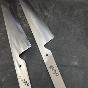 N690 Single Bevel Tanto Yanagiba Chef Knife Blank