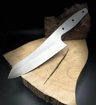 N690 Full Tang Chef Knife Blank - NC14