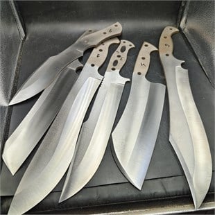 N690 XL Bowie Knife Blank - NXL04
